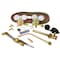 Forney Heavy Duty Oxygen-Acetylene Deluxe Victor style Cutting, Brazing and Welding Kit with Regulators 1710 - alternate 3